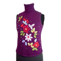 7gg Turtle neck jersey vest